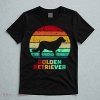 Golden Retriever Retro Silhouette T-Shirt thumb 5