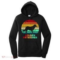 Golden Retriever Retro Silhouette Women's Hoodie thumb 0