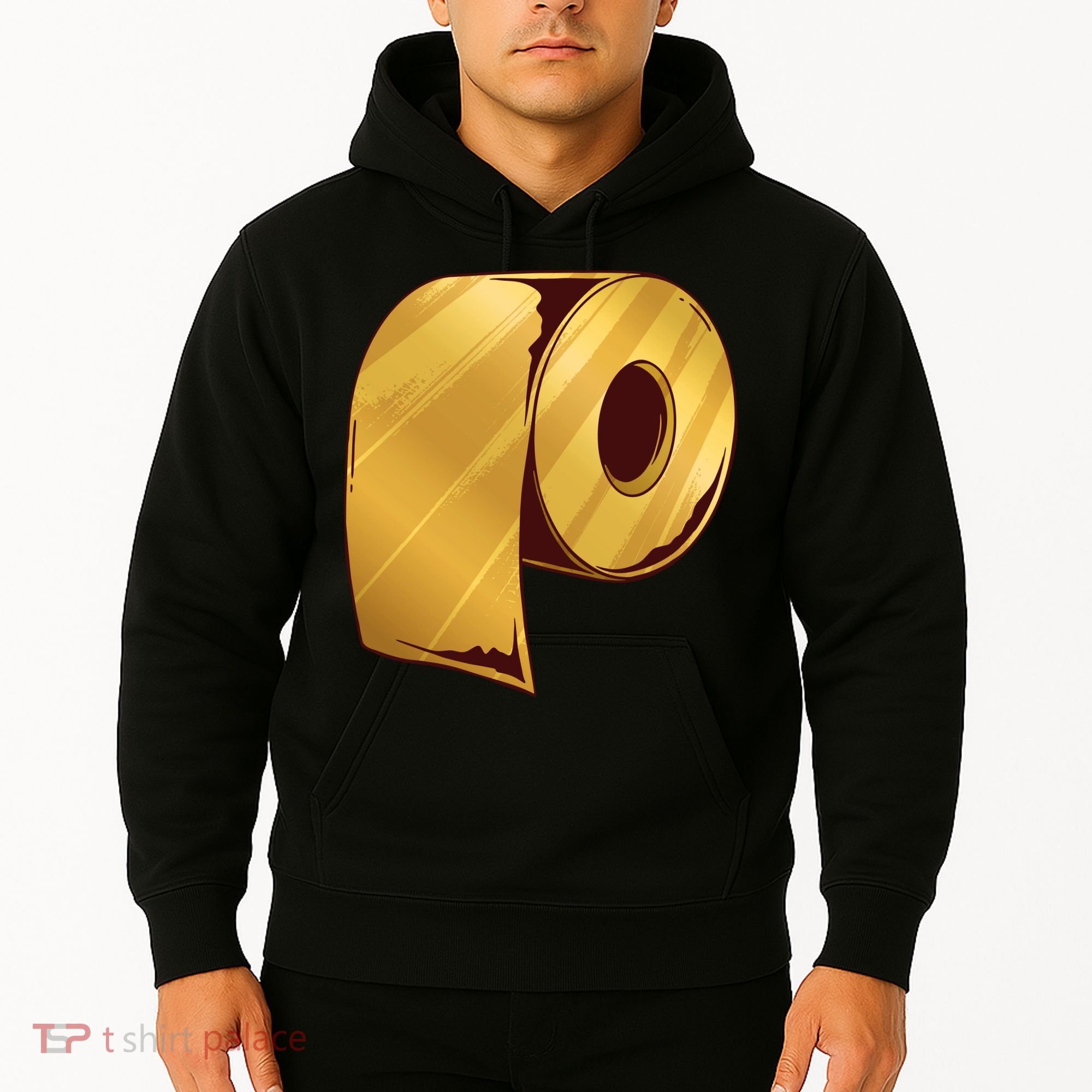 Golden Toilet Paper Crisis Hoodie