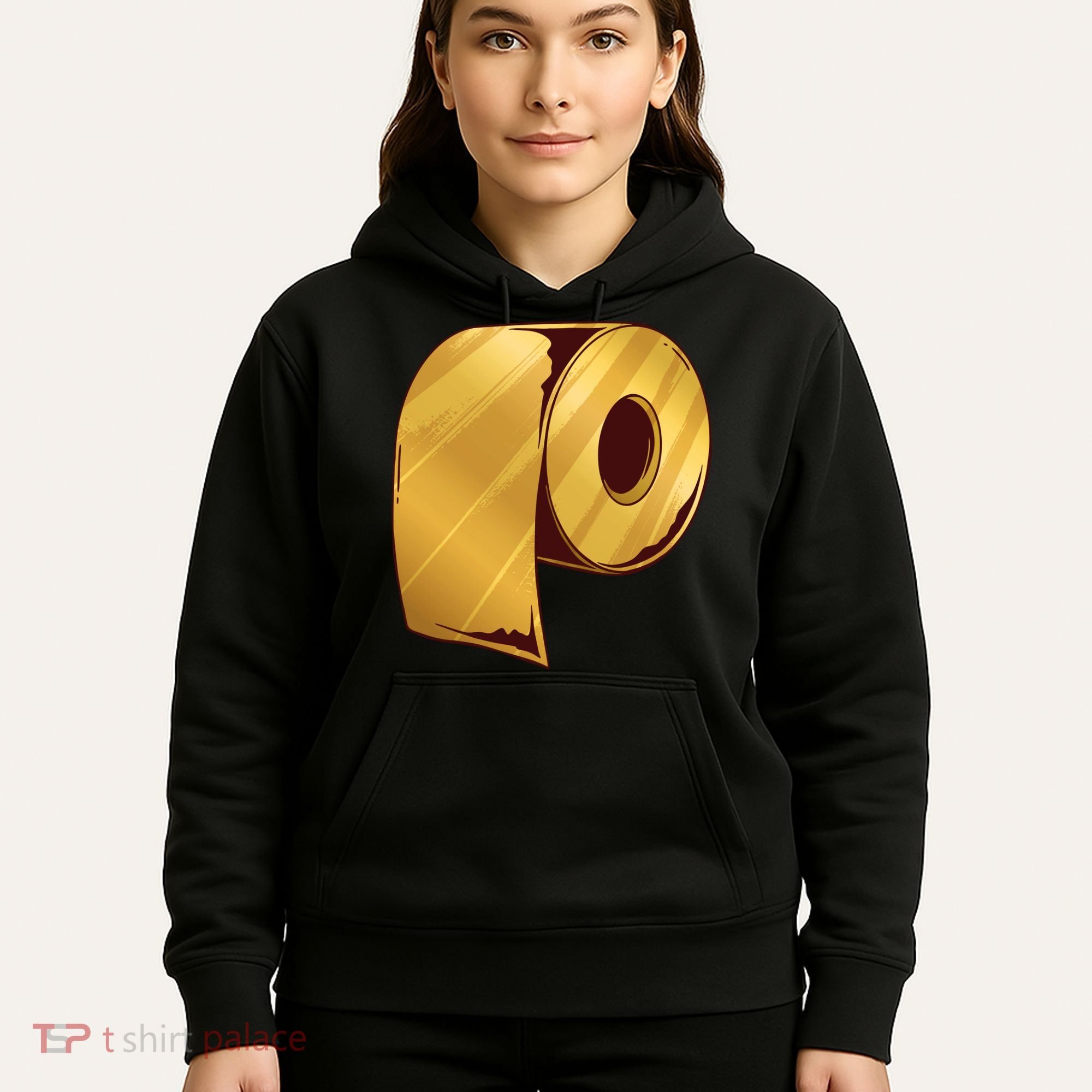 Golden Toilet Paper Crisis Hoodie