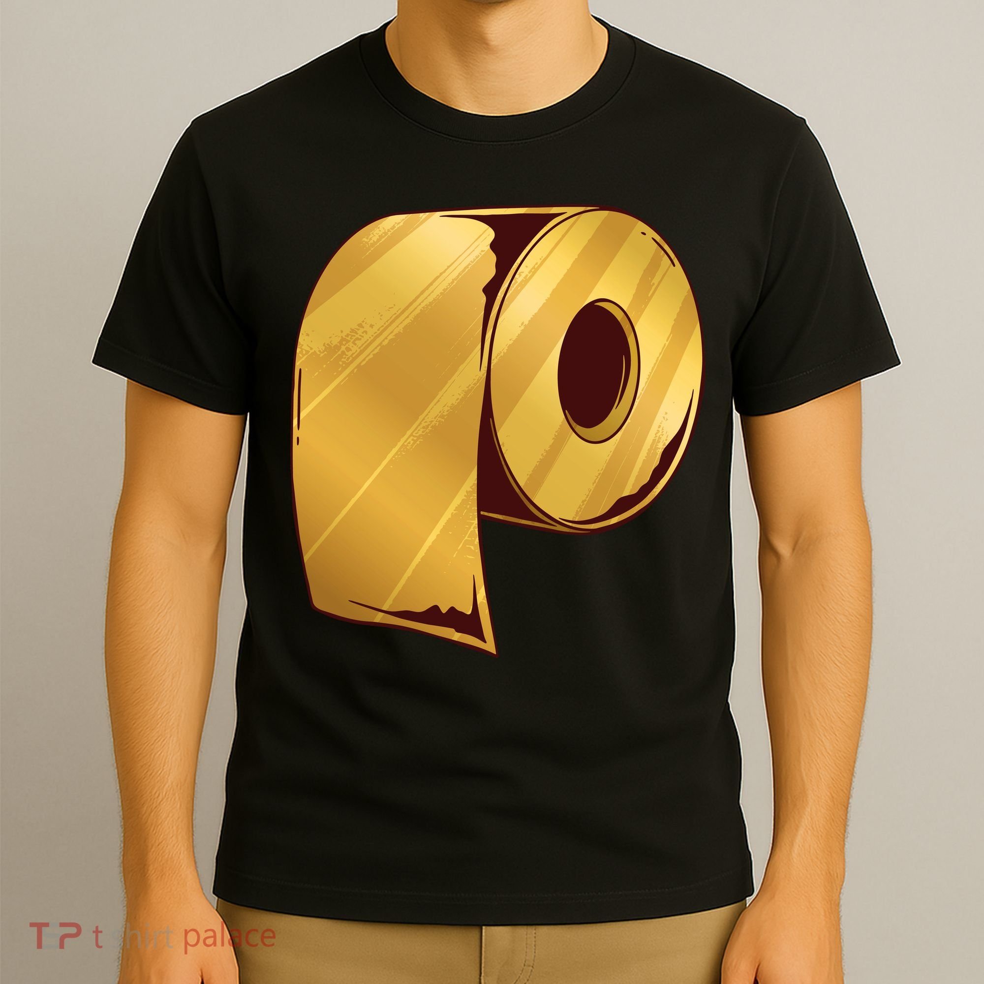Golden Toilet Paper Crisis T-Shirt