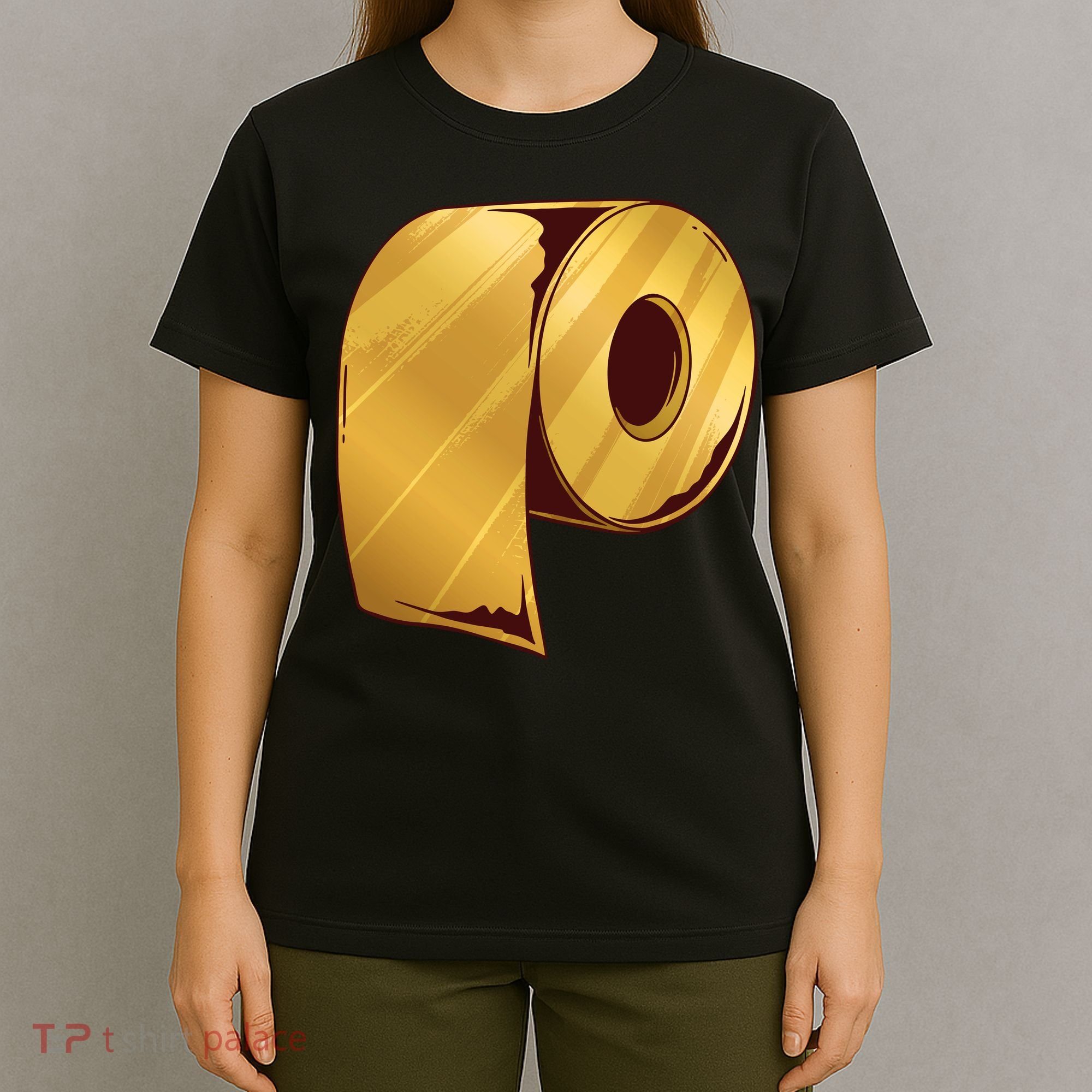 Golden Toilet Paper Crisis T-Shirt