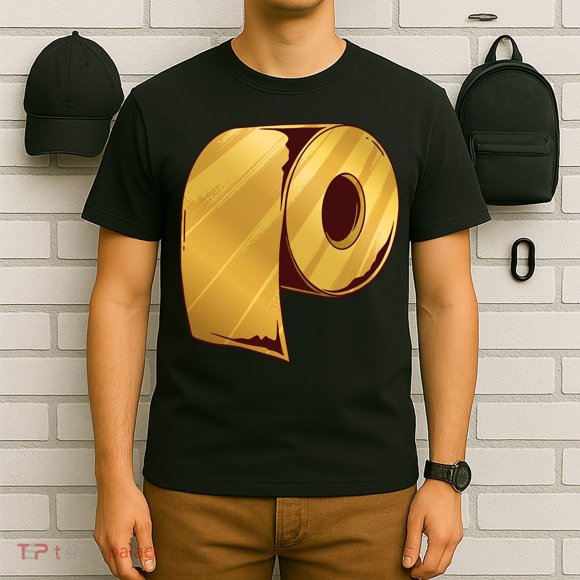 Golden Toilet Paper Crisis T-Shirt