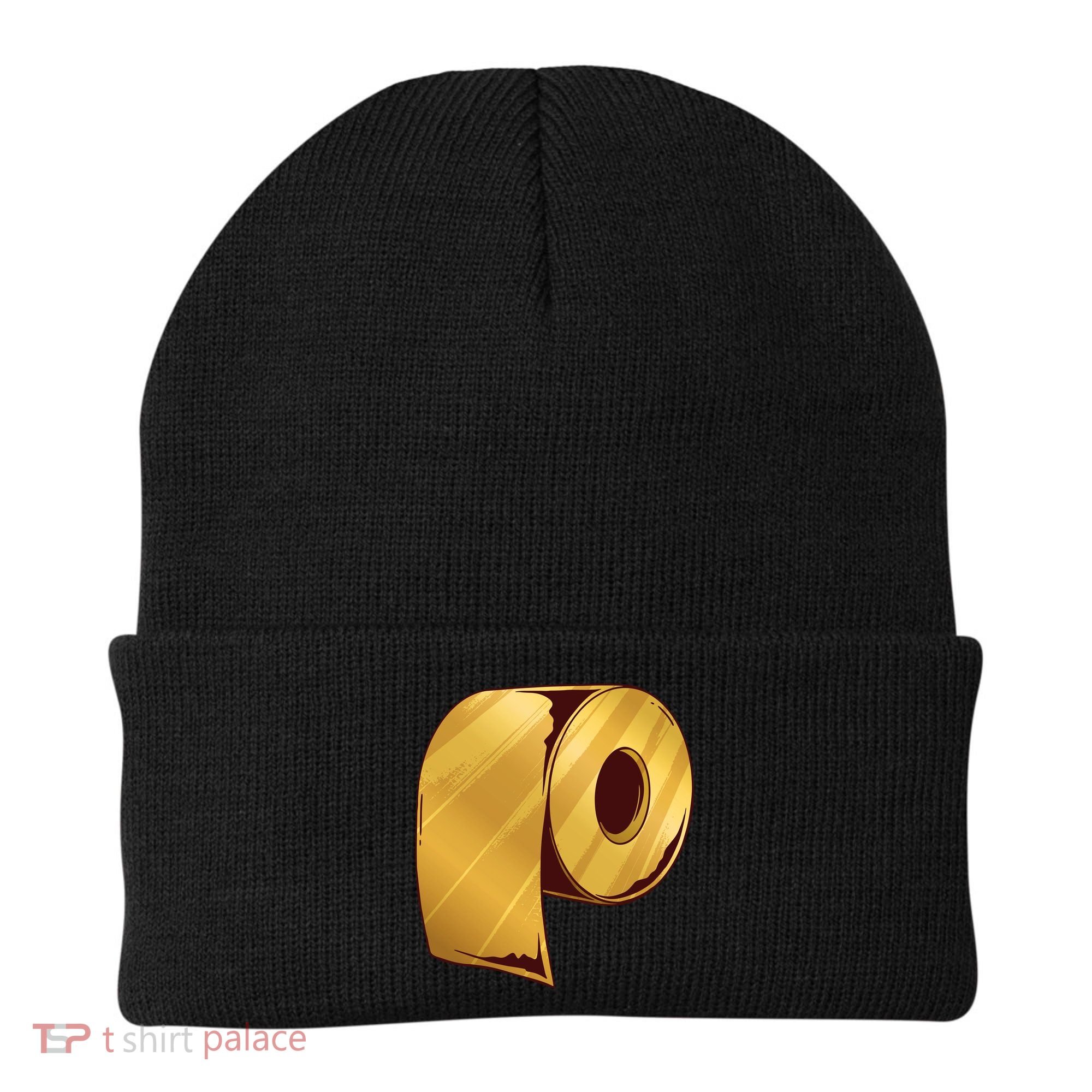 Golden Toilet Paper Crisis Beanie