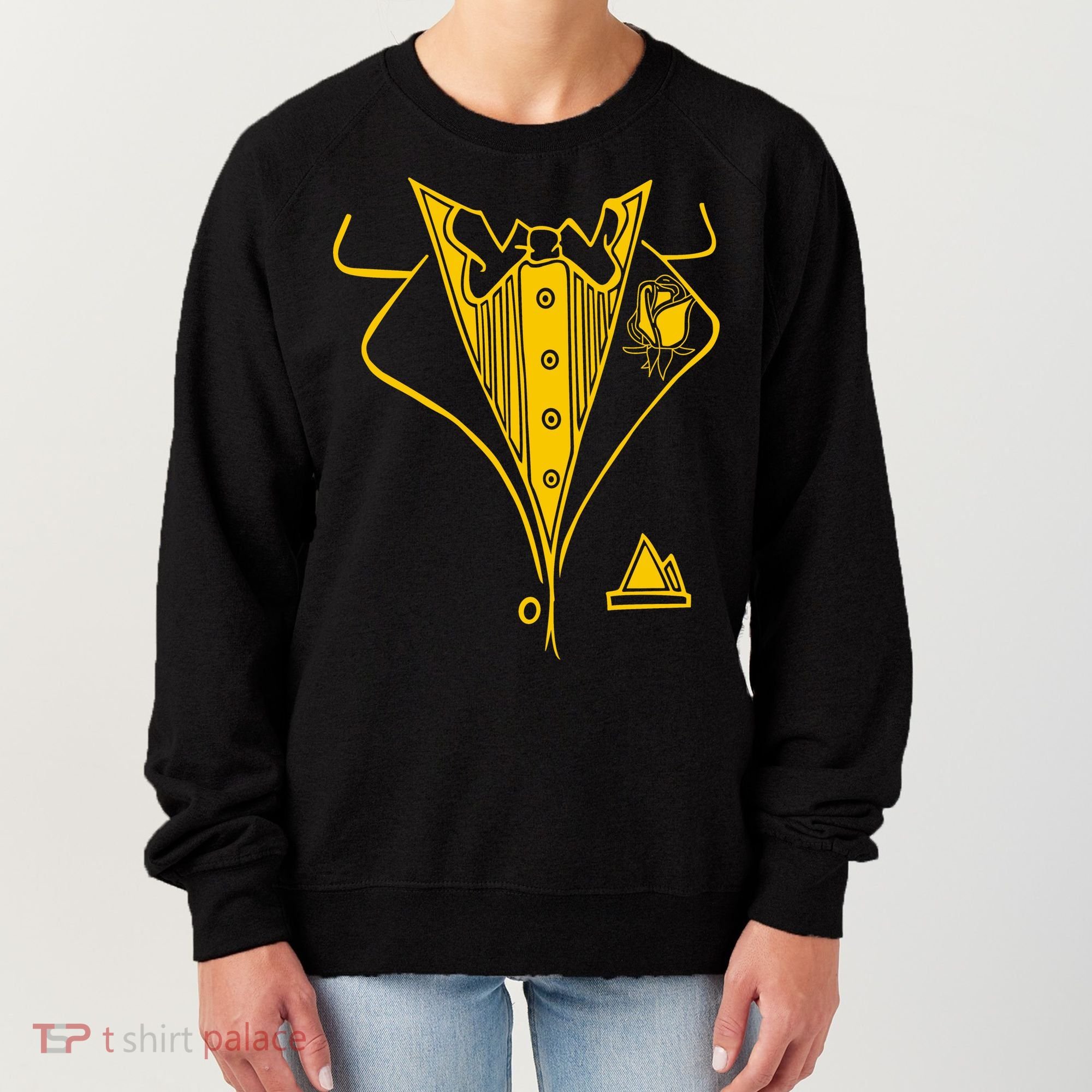 Golden Tuxedo Women's Sweatshirt