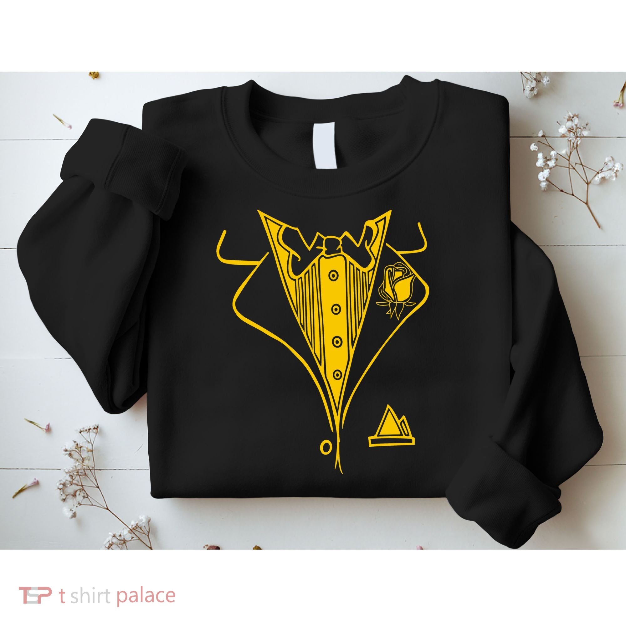 Golden Tuxedo Sweatshirt