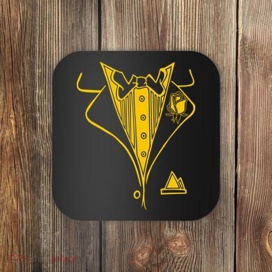 Golden Tuxedo Coaster