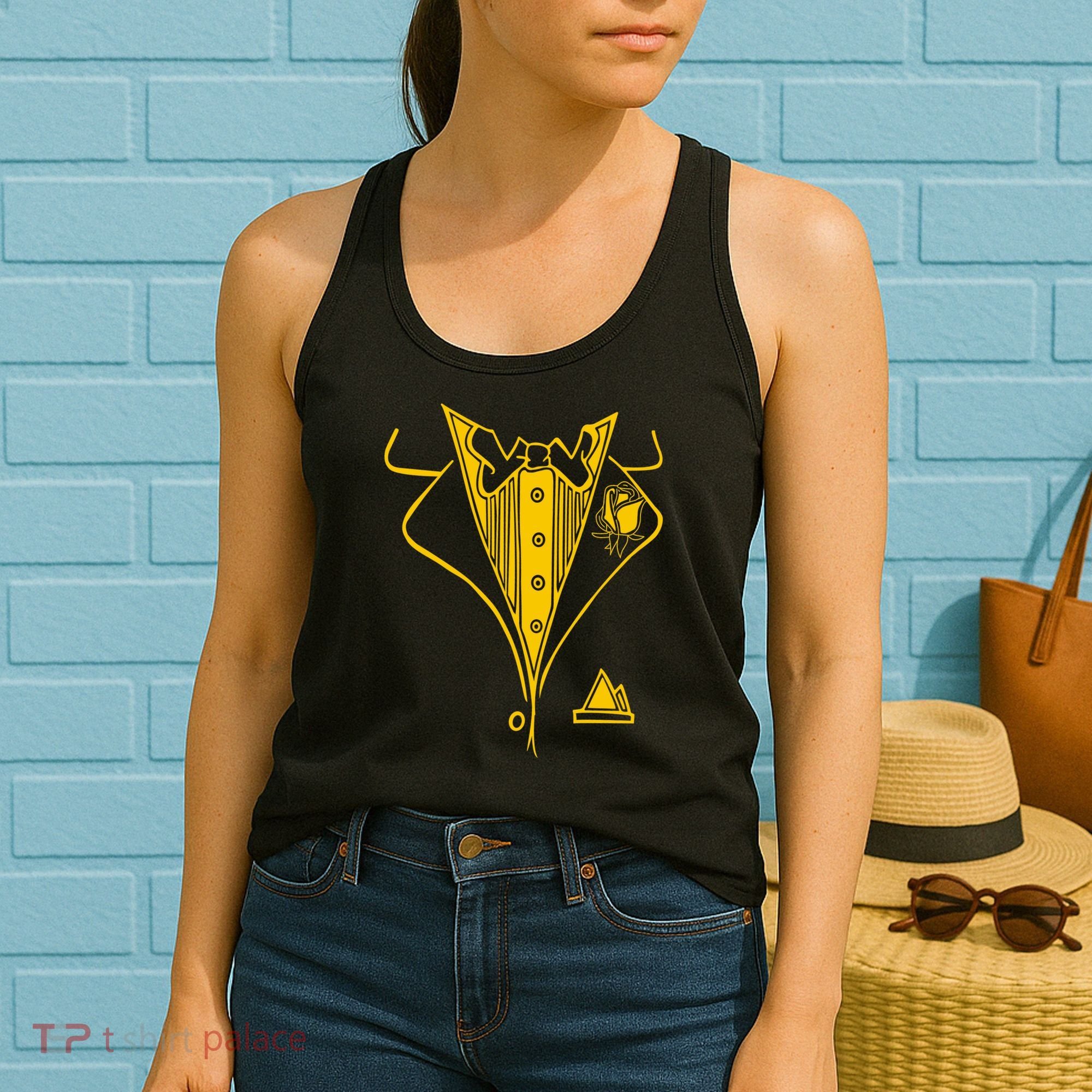 Golden Tuxedo Women's Tank Top