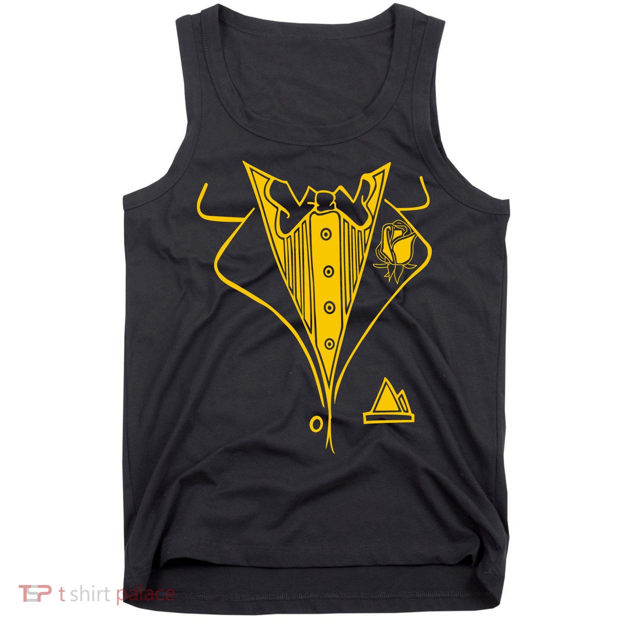 Golden Tuxedo Tank Top