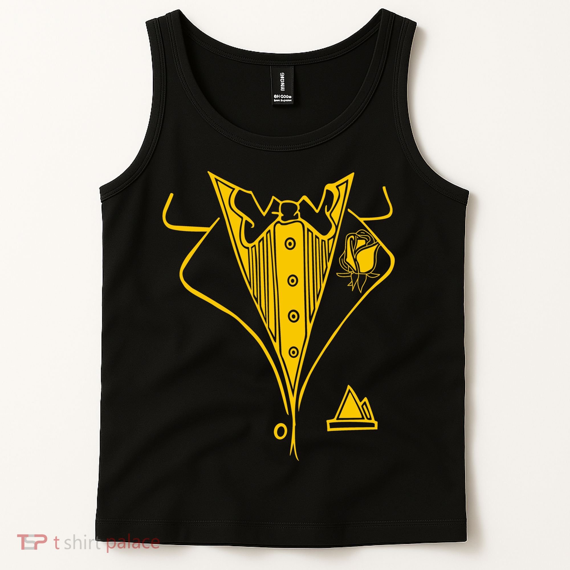Golden Tuxedo Tank Top