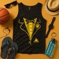 Golden Tuxedo Tank Top thumb 4