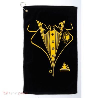 Golden Tuxedo Golf Towel