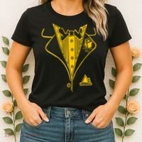 Golden Tuxedo Women's T-Shirt thumb 2