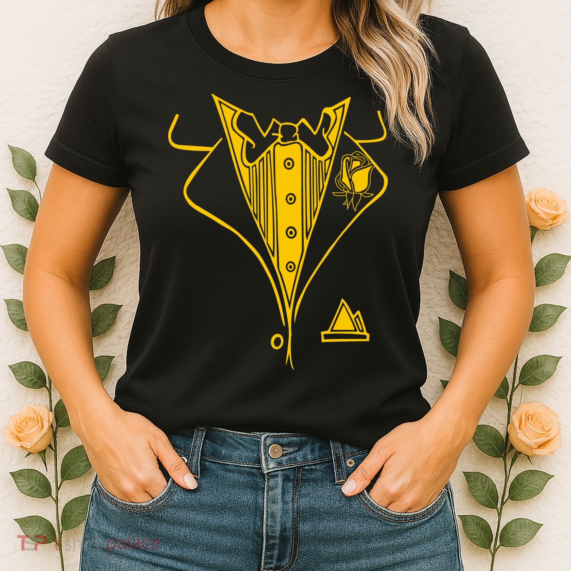 Golden Tuxedo Women's T-Shirt