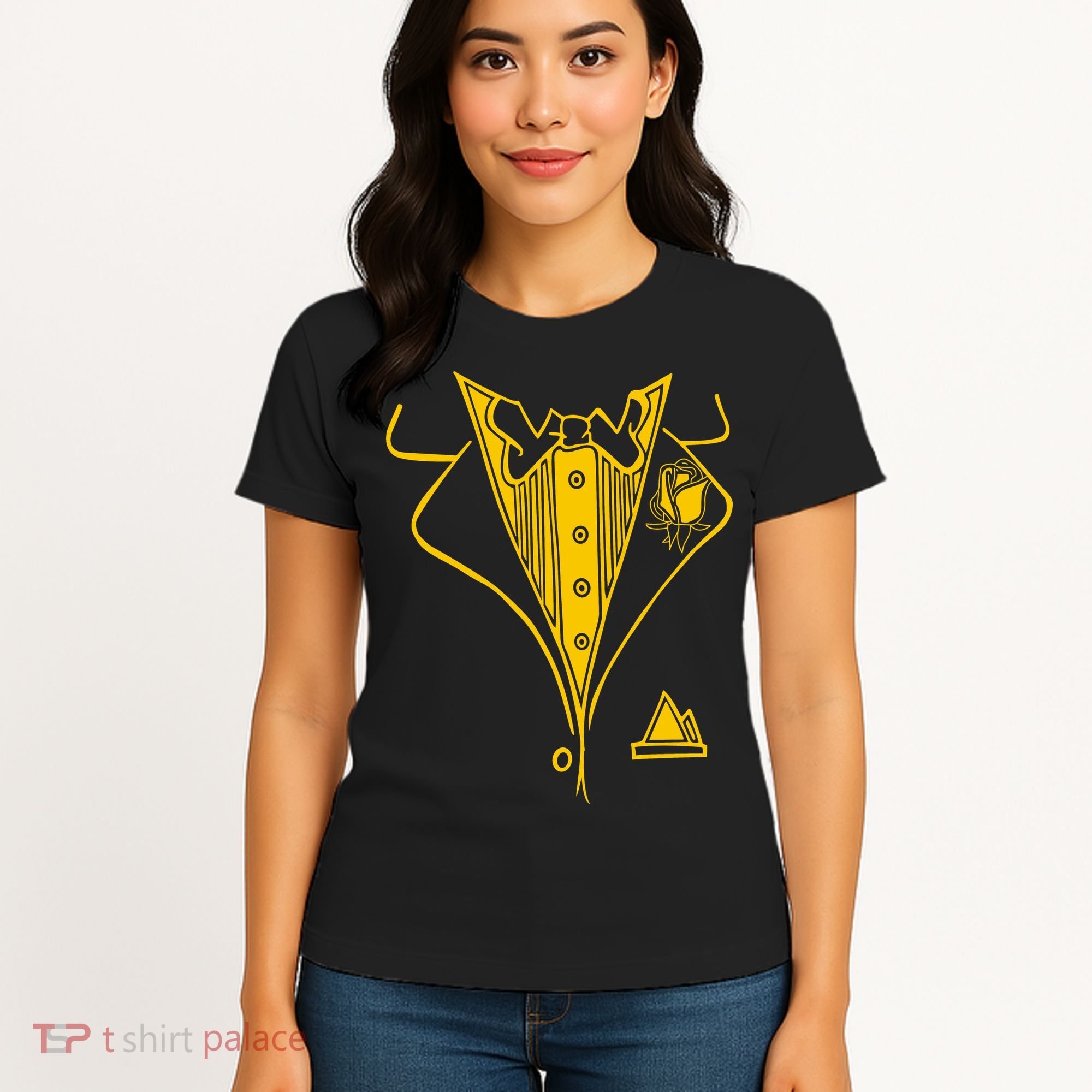 Golden Tuxedo Women's T-Shirt