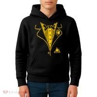 Golden Tuxedo Kids Hoodie thumb 4