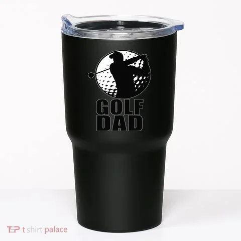 Golf Dad Tumbler in the selected color