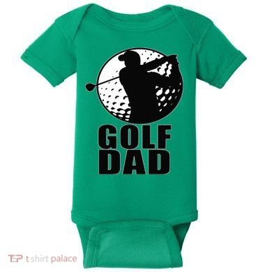 Golf Dad Baby Bodysuit