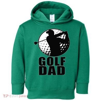 Golf Dad Toddler Hoodie