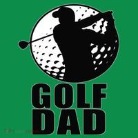 Golf Dad Kids Long Sleeve Shirt thumb 2