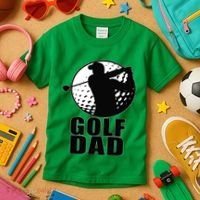 Golf Dad Kids T-Shirt thumb 3
