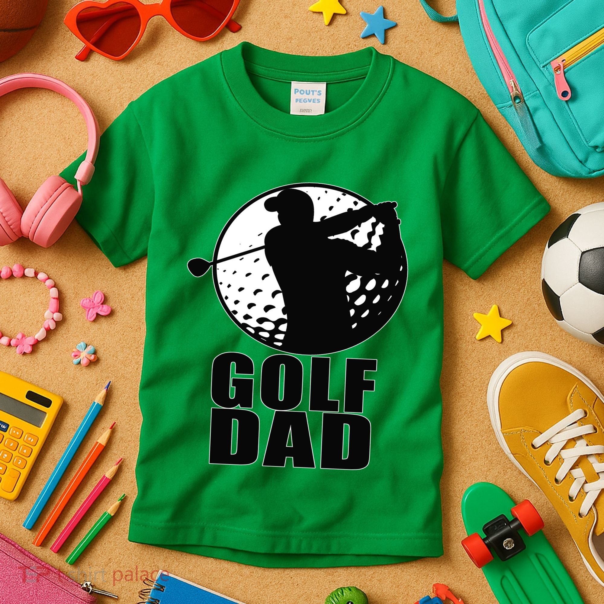 Golf Dad Kids T-Shirt
