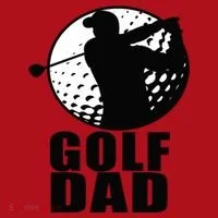 Golf Dad Christmas Stocking thumb 1