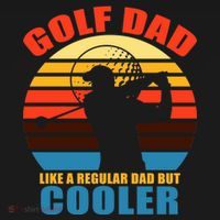 Golf Dad Like A Regular Dad But Cooler Backpack thumb 2