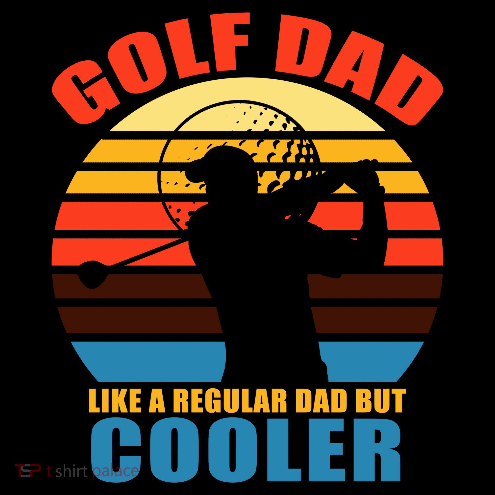 Golf Dad Like A Regular Dad But Cooler Bucket Hat