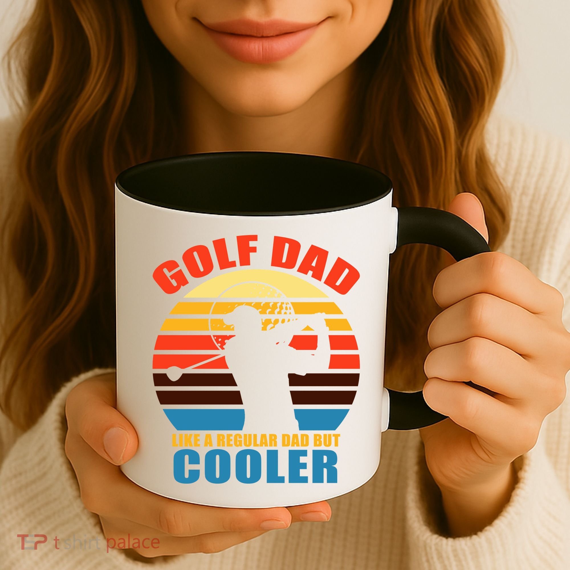 Golf Dad Like A Regular Dad But Cooler Coffee Mug