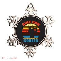 Golf Dad Like A Regular Dad But Cooler Ornament thumb 0