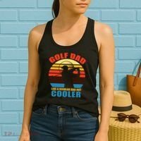 Golf Dad Like A Regular Dad But Cooler Women's Tank Top thumb 2