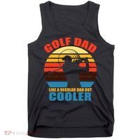 Golf Dad Like A Regular Dad But Cooler Tank Top thumb 0
