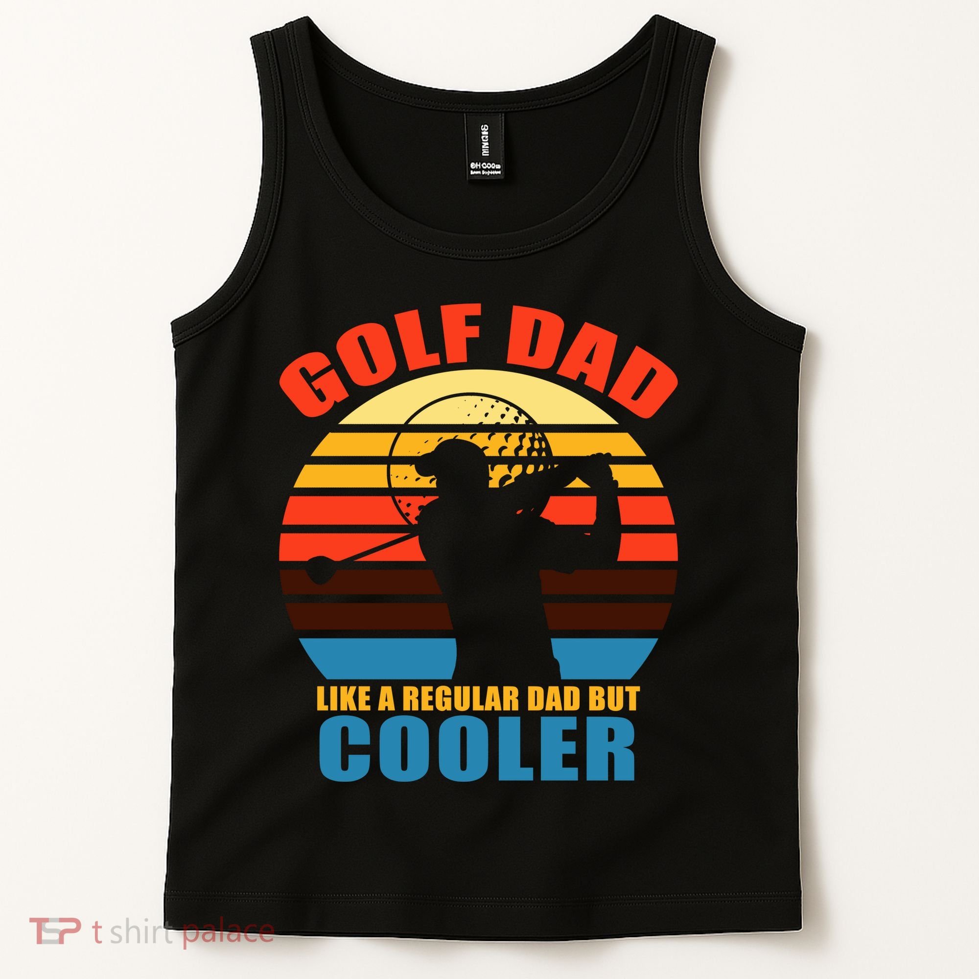 Golf Dad Like A Regular Dad But Cooler Tank Top