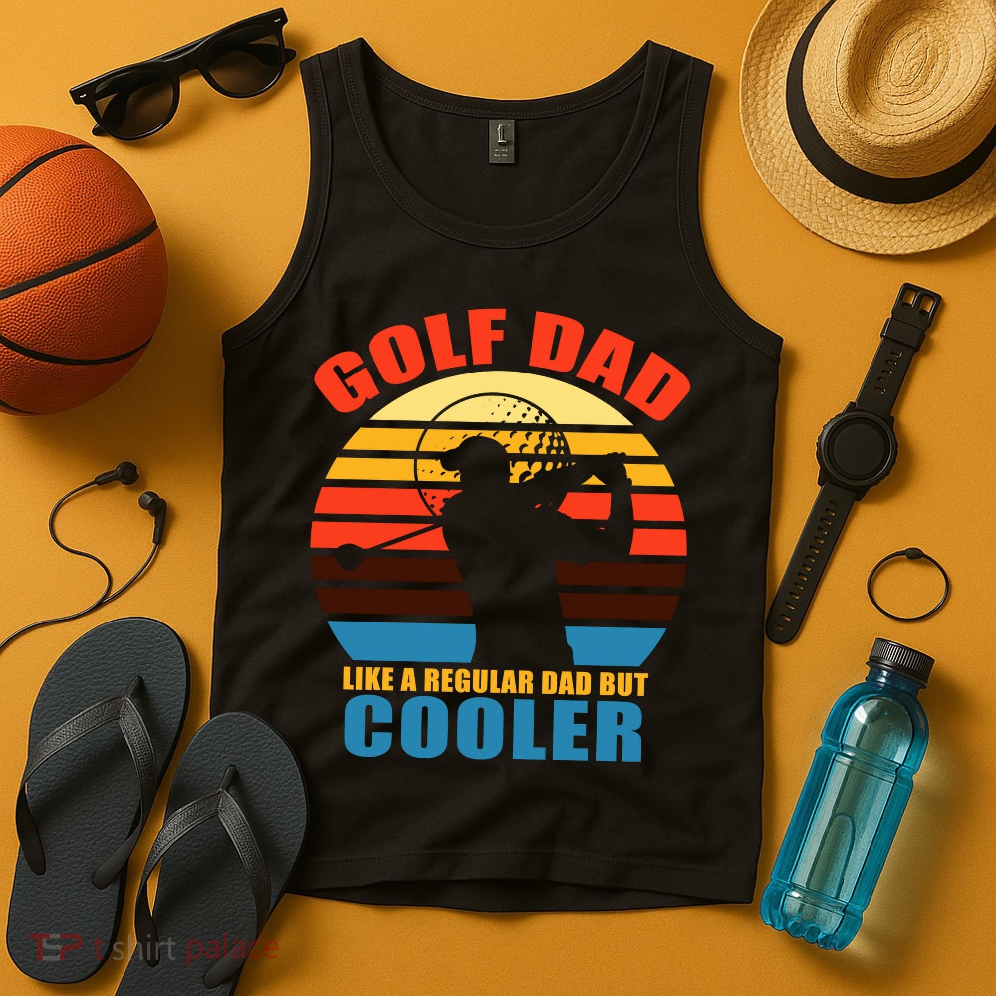 Golf Dad Like A Regular Dad But Cooler Tank Top
