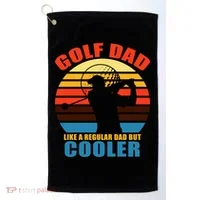 Golf Dad Like A Regular Dad But Cooler Golf Towel thumb 0