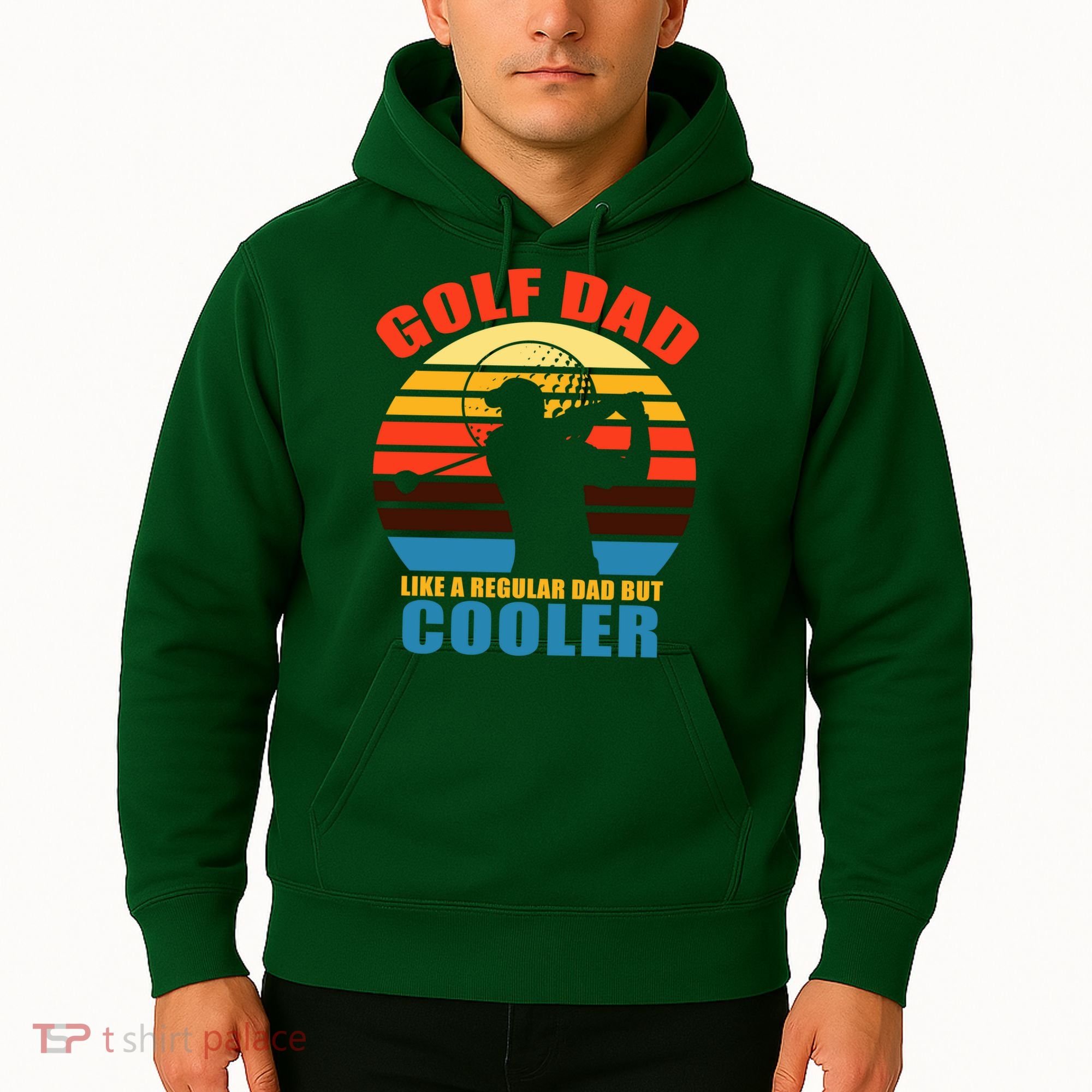 Golf Dad Like A Regular Dad But Cooler Hoodie