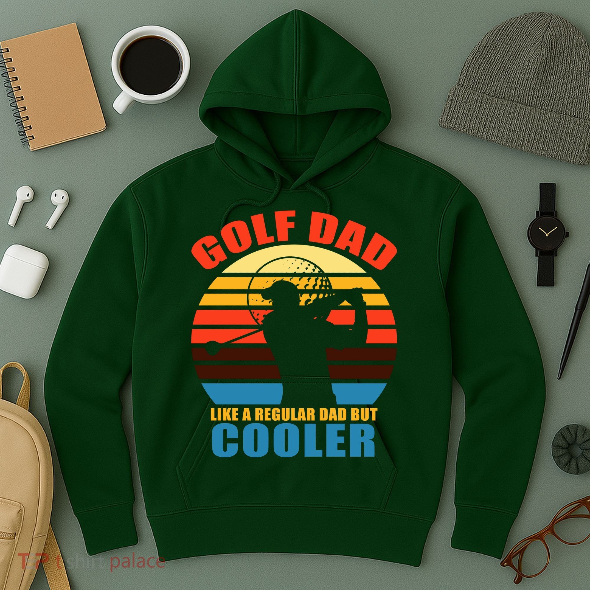 Golf Dad Like A Regular Dad But Cooler Hoodie