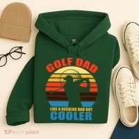 Golf Dad Like A Regular Dad But Cooler Hoodie thumb 4