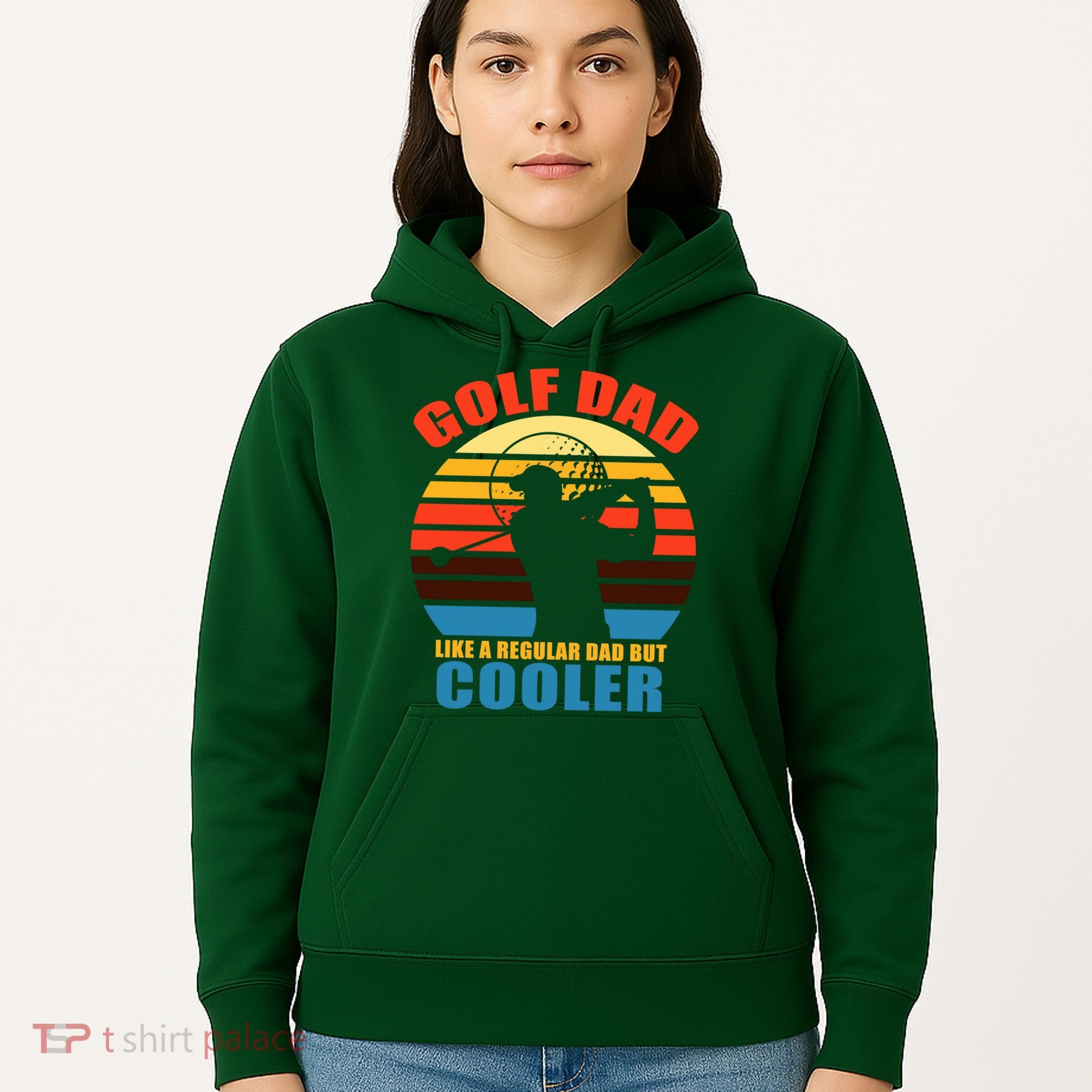 Golf Dad Like A Regular Dad But Cooler Hoodie