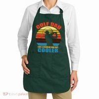 Golf Dad Like A Regular Dad But Cooler Apron thumb 2