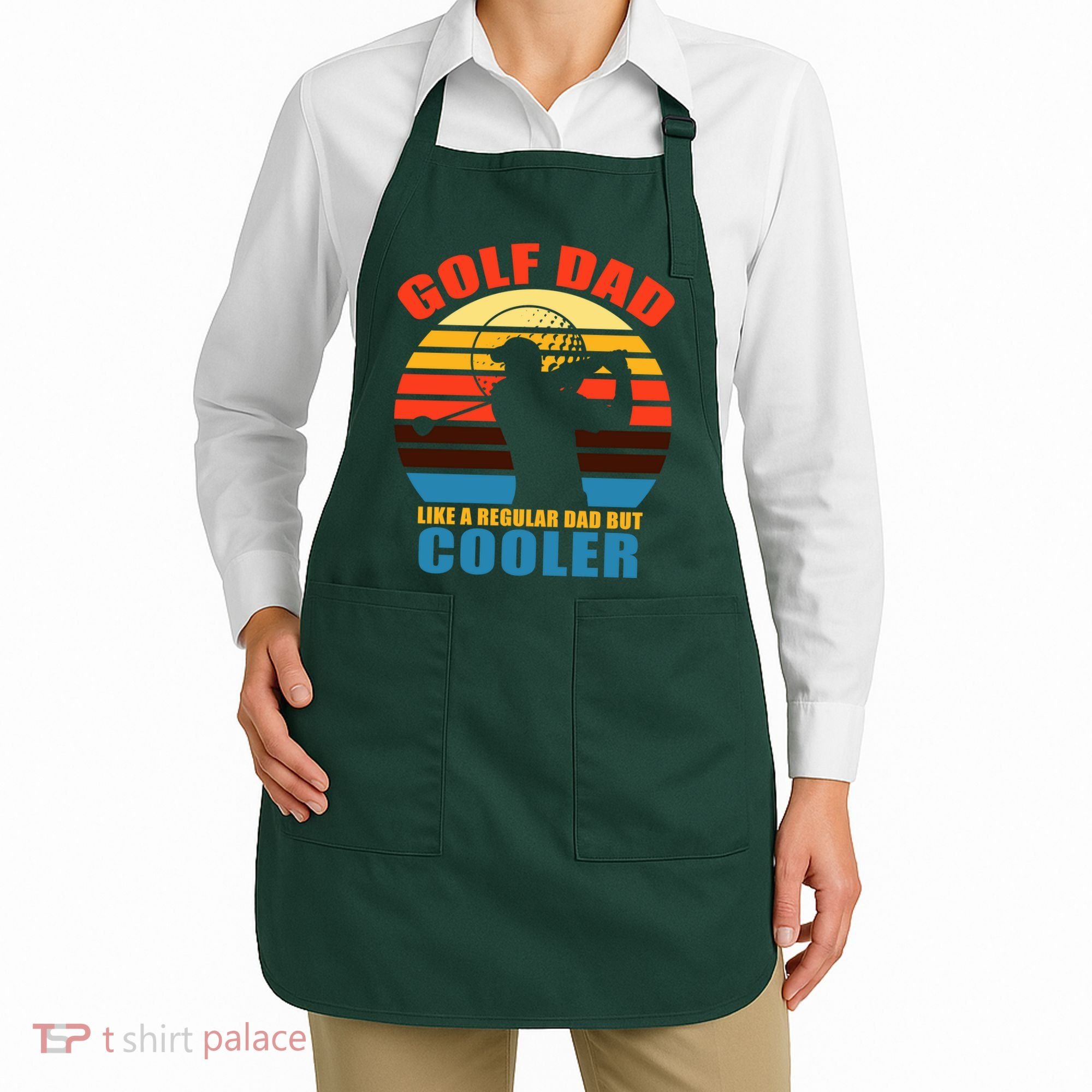 Golf Dad Like A Regular Dad But Cooler Apron