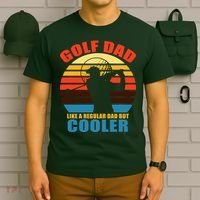 Golf Dad Like A Regular Dad But Cooler T-Shirt thumb 6