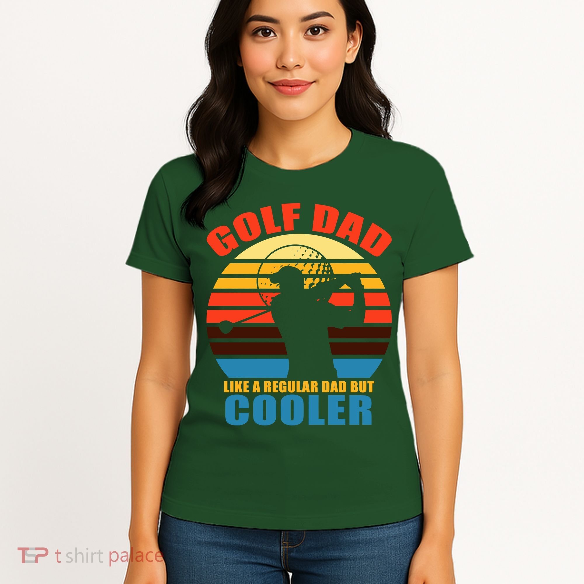 Golf Dad Like A Regular Dad But Cooler Women's T-Shirt