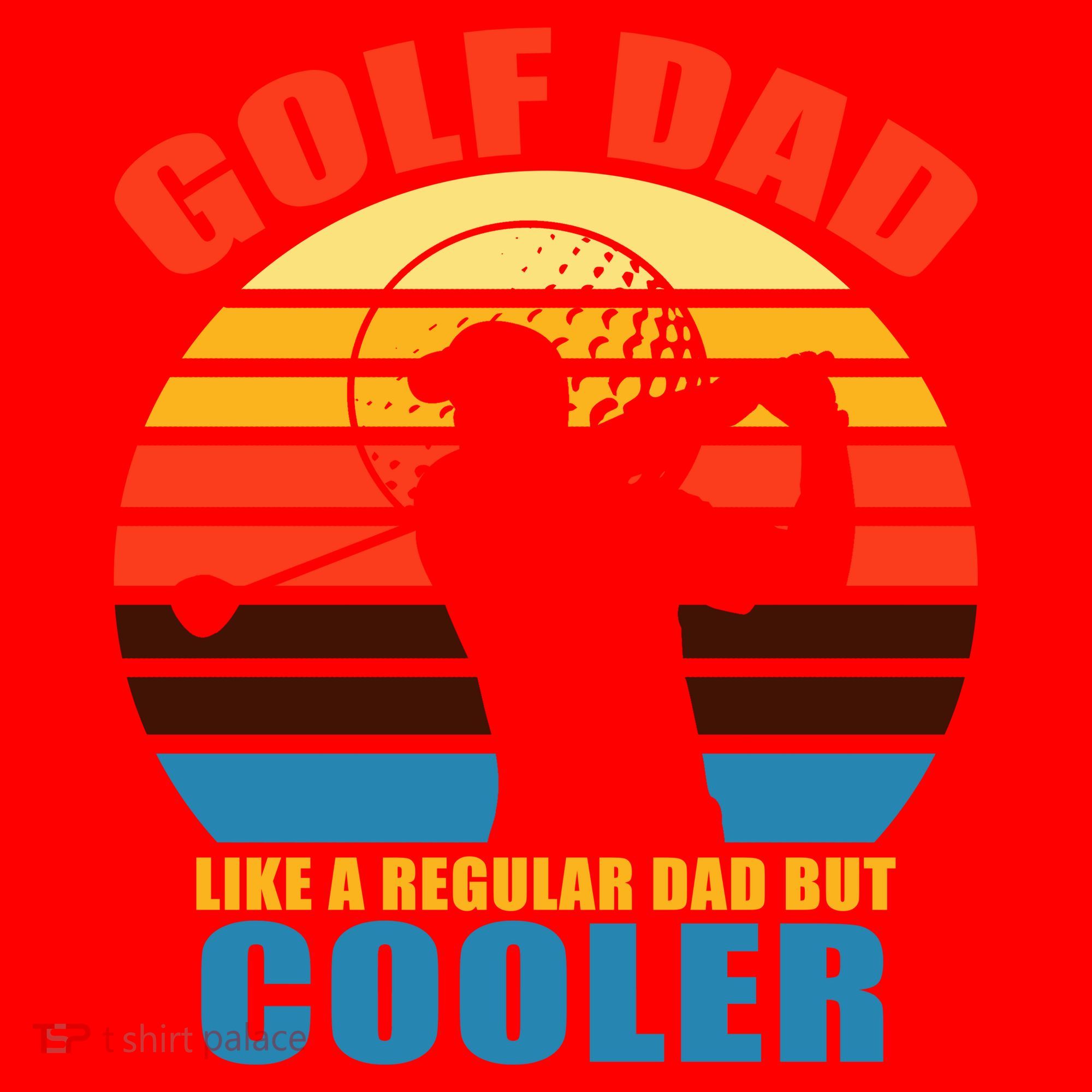 Golf Dad Like A Regular Dad But Cooler Santa Hat