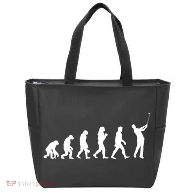 Golf Evolution Tote Bag