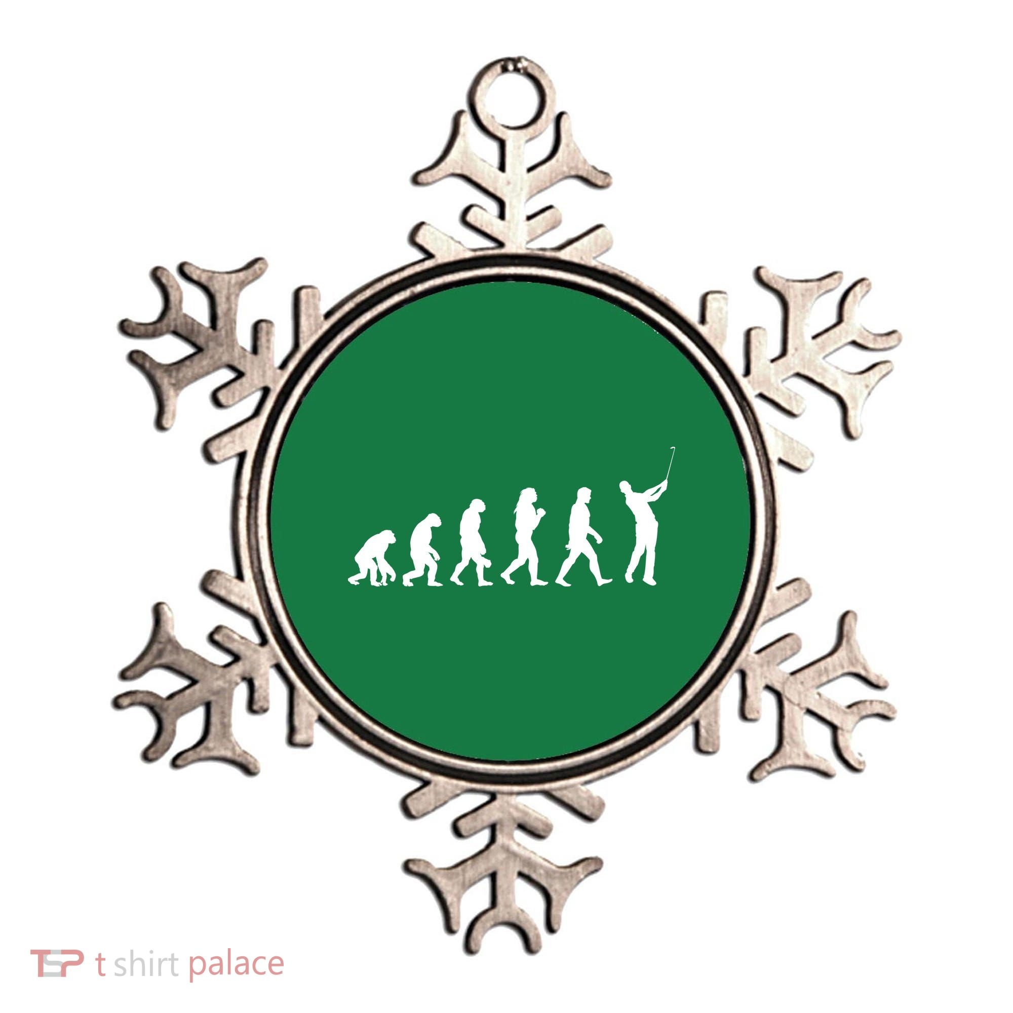 Golf Evolution Ornament
