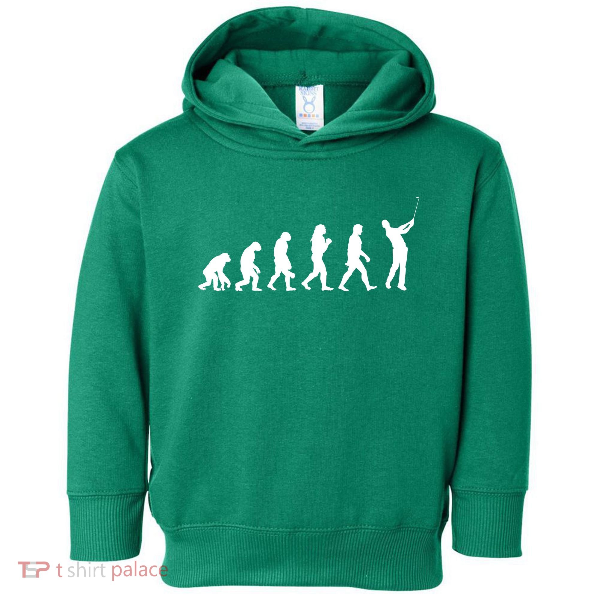 Golf Evolution Toddler Hoodie