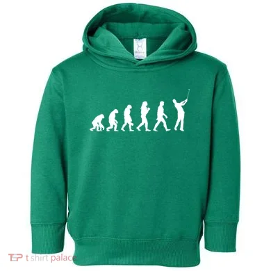 Golf Evolution Toddler Hoodie