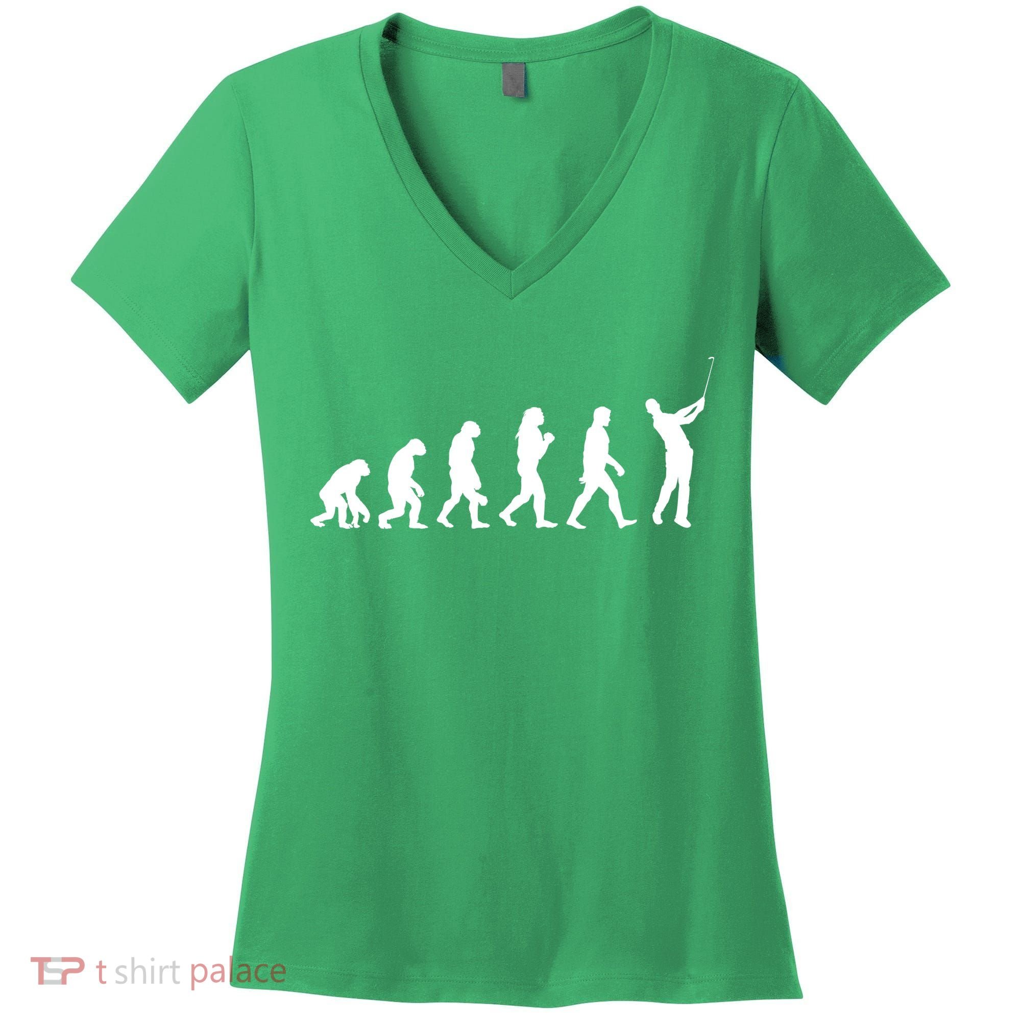 Golf Evolution Women's V-Neck T-Shirt